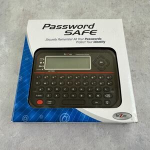 New Password Keeper Safe Vault Password Organizer RecZone Model 595 Open Box